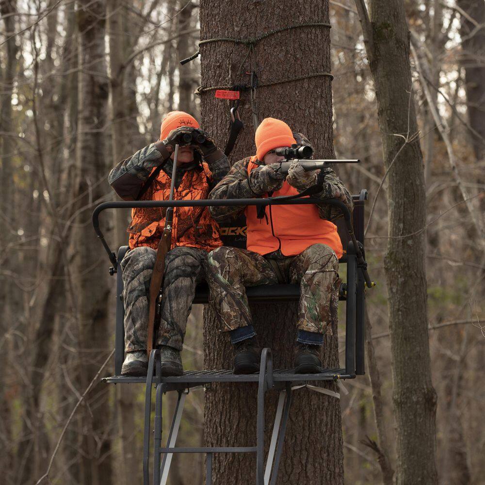 Lockdown 21 ft. 2-Man Ladder Treestand LD202E