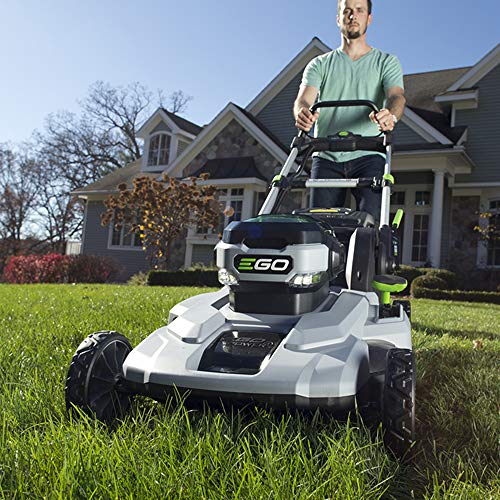 Power+ LM2101 21-Inch 56-Volt Lithium-ion Cordless Lawn Mower 5.0Ah Battery