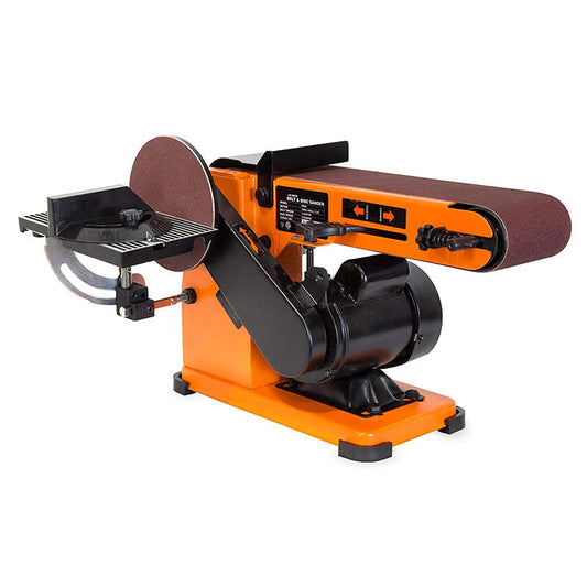 6500 4 x 36Inch Belt and 6Inch Disc Sander with Steel Base