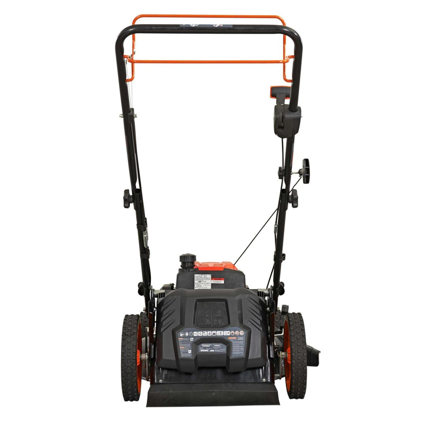 YG2860 22′′ 201cc 3-in-1 Gas Self-Propelled Lawn Mower with CVT and High Wheels
