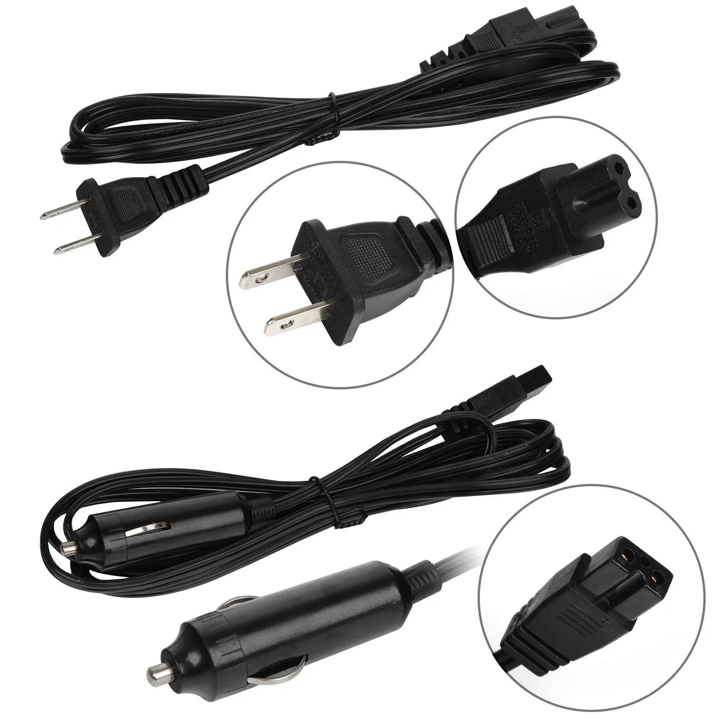 Newest Portable Iceless Thermoelectric Cooler Warmer Low Noise Car Electric Refrigerator Mini Fridge for Car Travel Trip Caming